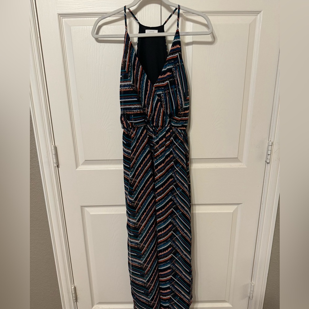 All in Favor Surplice Midi Dress